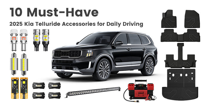 10 Must-Have 2025 Kia Telluride Accessories for Daily Driving