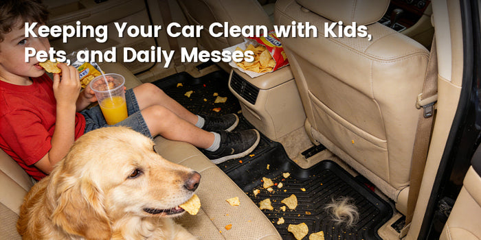 Keeping Your Car Clean with Kids, Pets, and Daily Messes