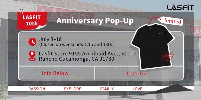 🎉 Lasfit 10th Anniversary Pop-Up