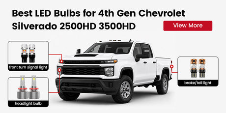 best led bulbs upgrade for 2020-2026 chevrolet silverado 2500hd 3500hd