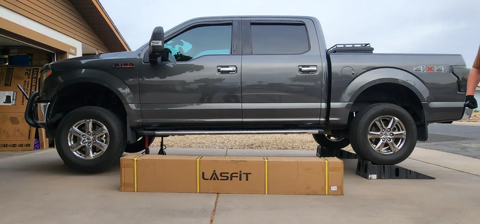 Real Owner Review: LASFIT Ford F-150 Running Boards Tested Against OEM Side Steps