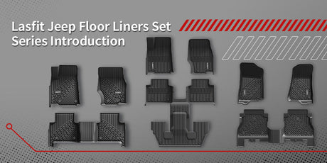 Lasfit Jeep Floor Liners Set Series Introduction