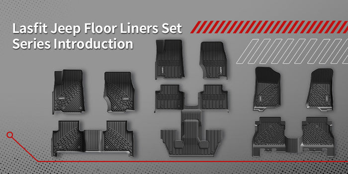 Lasfit Jeep Floor Liners Set Series Introduction