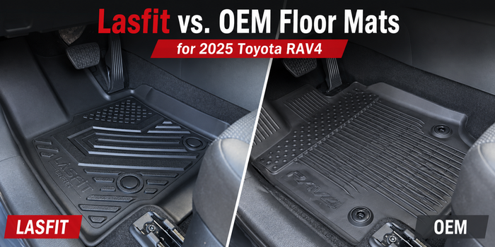 Lasfit vs. OEM Floor Mats for 2025 Toyota RAV4