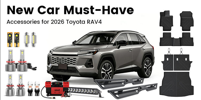 New Car Must-Have Accessories for 2026 Toyota RAV4