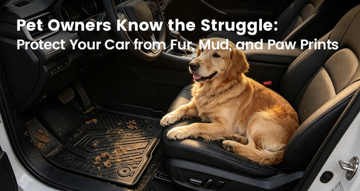Pet Owners Know the Struggle: Protect Your Car from Fur, Mud, and Paw Prints