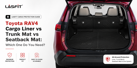 Toyota RAV4 Cargo Liner vs Trunk Mat vs Seatback Mat: Which One Do You Need?