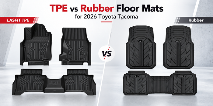 TPE vs Rubber Floor Mats for 2026 Toyota Tacoma: Which Is Better?