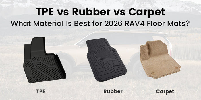 TPE vs Rubber vs Carpet: What Material Is Best for 2027 Kia Telluride Floor Mats?