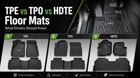 TPE vs TPO vs HDTE Floor Mats: What Drivers Should Know
