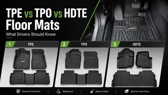 TPE vs TPO vs HDTE Floor Mats: What Drivers Should Know