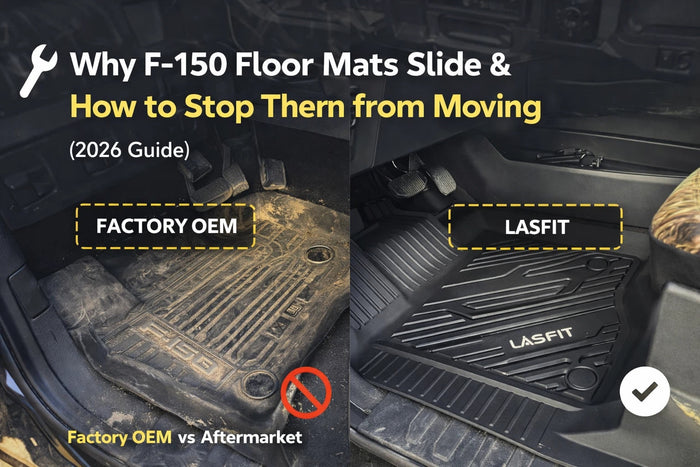 Why F-150 Floor Mats Slide — And How to Stop Them from Moving