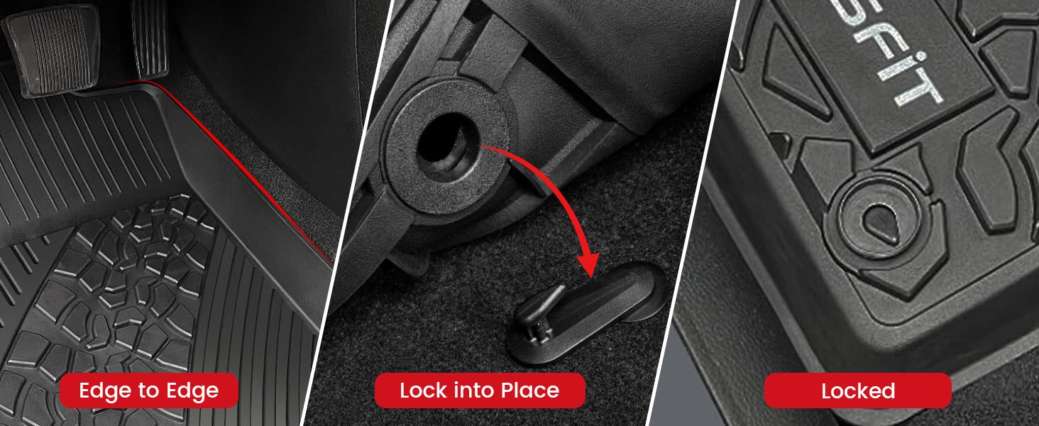 2016-2023 Jeep Cherokee floor mats 2nd Row