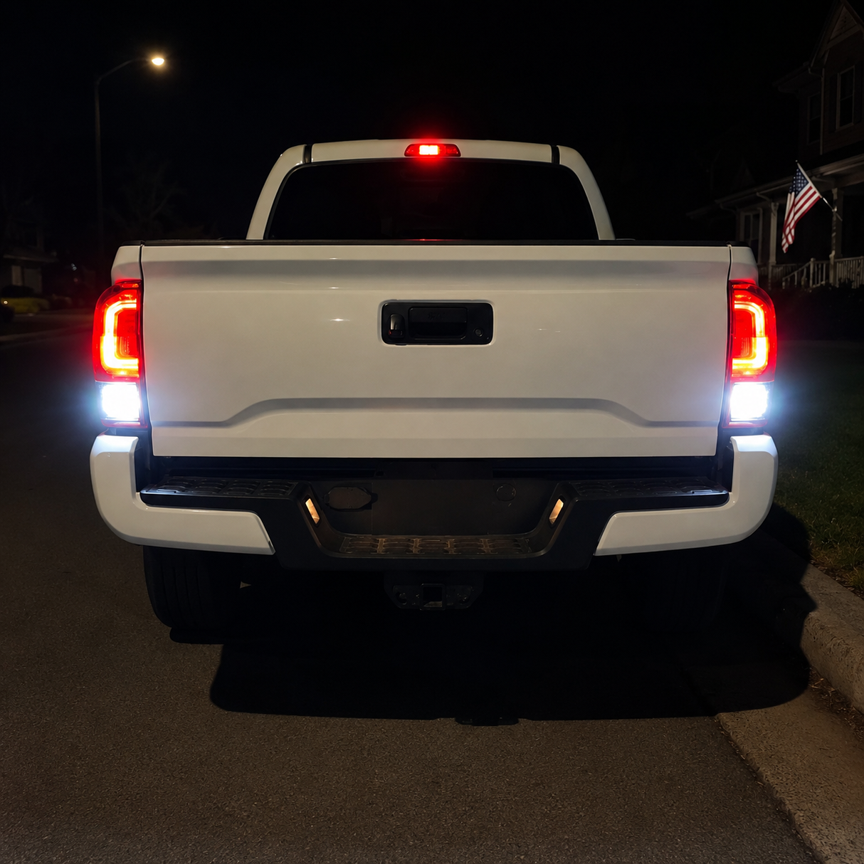 2016-2023 toyota tacoma led rear turn signal brake tail light bulbs