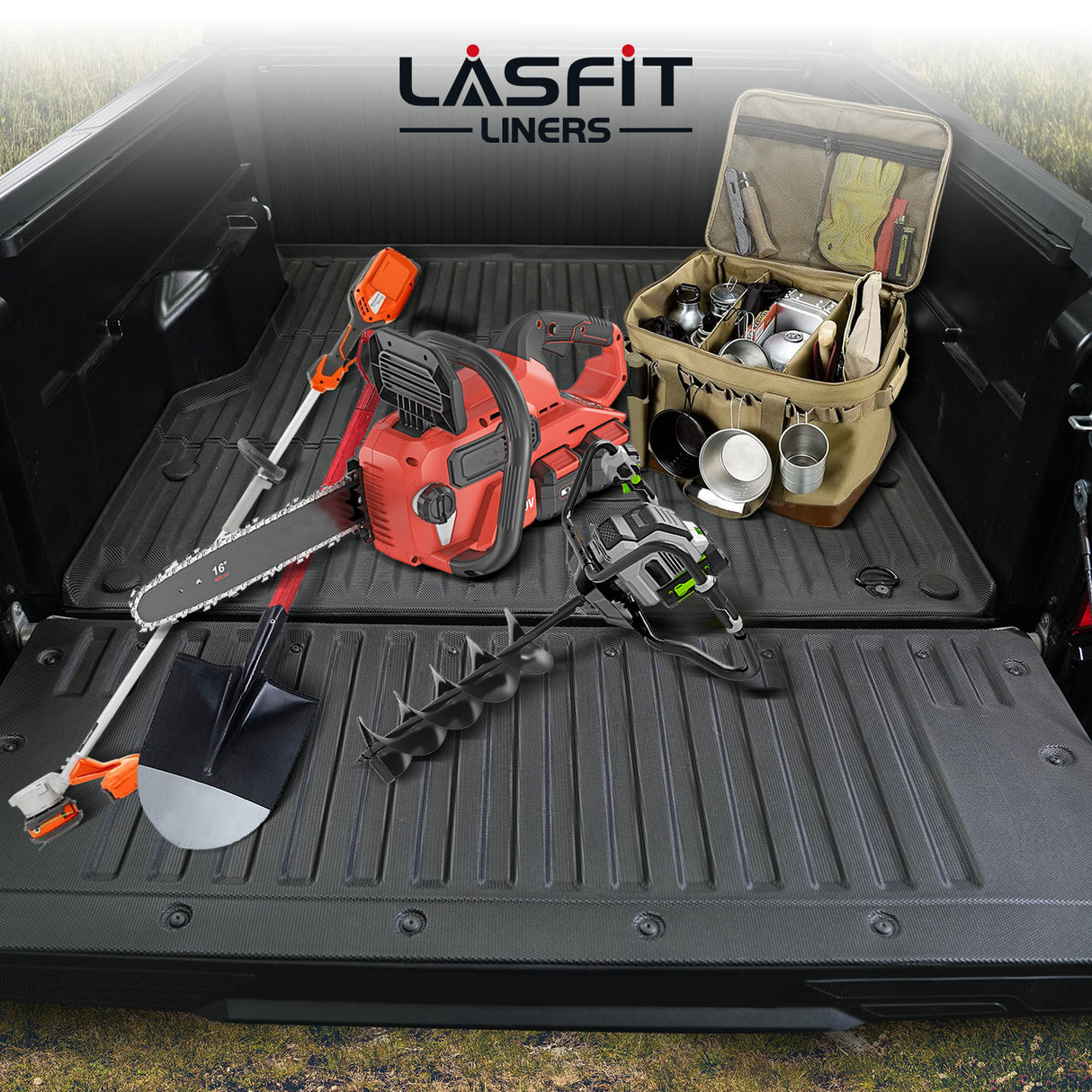 Fit for 2024-2025 Toyota Tacoma 5FT/6FT Heavy Duty Truck Bed Mat