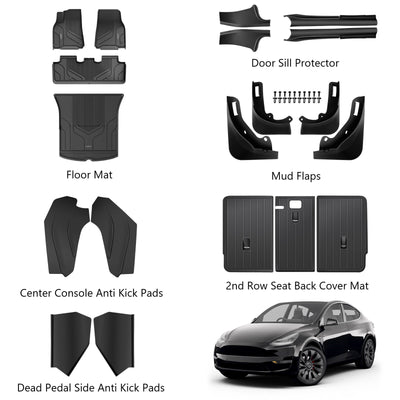 For Tesla Model Y 2020-2023 Combo Package Upgrades (Don't Fit Model Y Long Range)