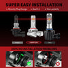 9005 LED Bulbs 60W 6000LM 6000K | LCair Series, All-in-One Design