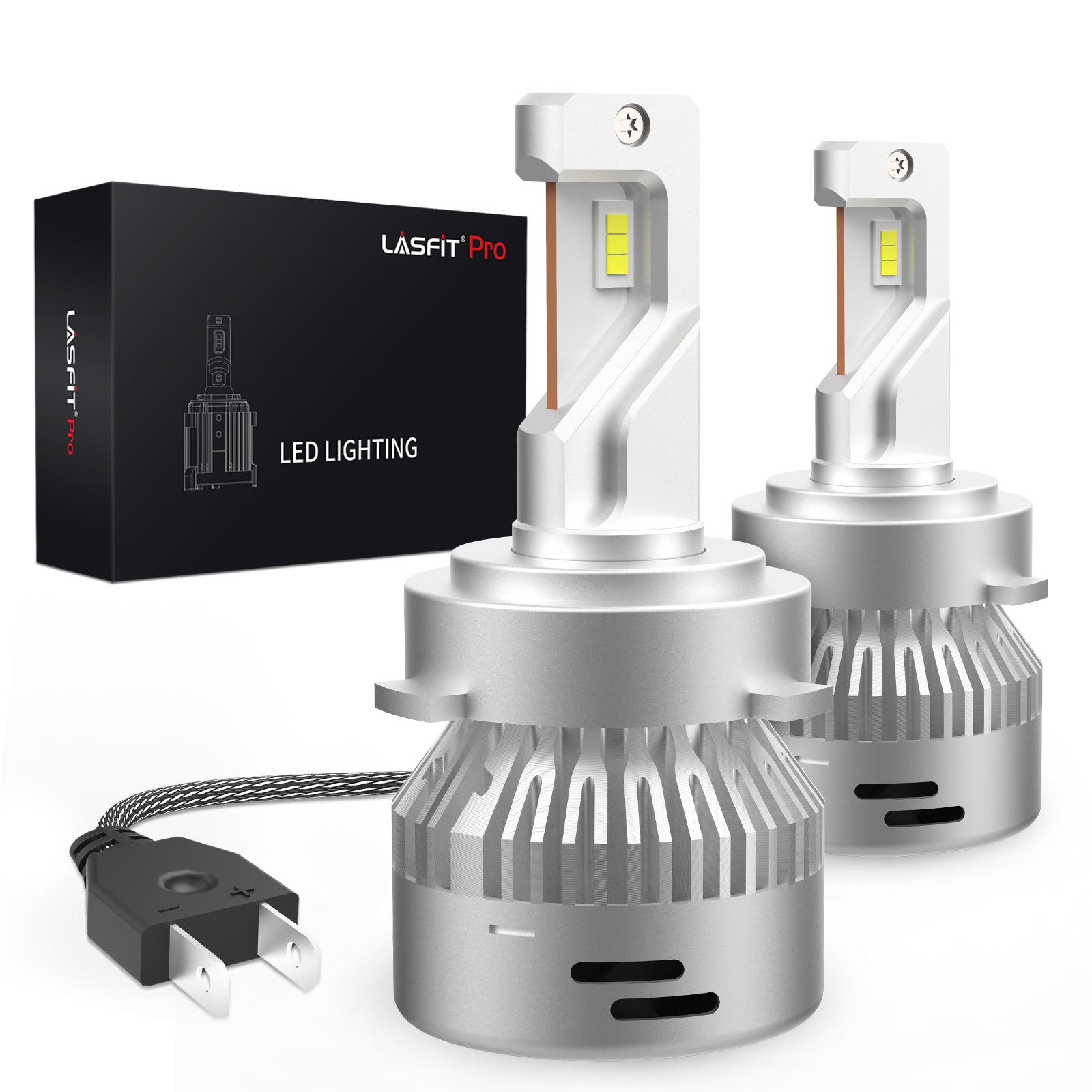 H7 LED Headlight Bulb Adapter Socket Lamp Holder Retainer Base Sealing Ring  Kit