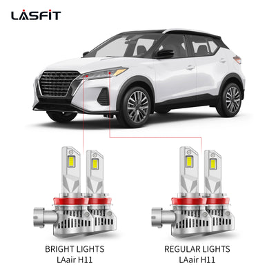 2018-2023 Nissan Kicks H11 H9 LED Bulbs - Upgraded Series