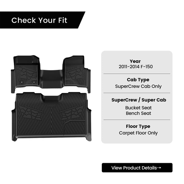11-14 F-150 floor mats