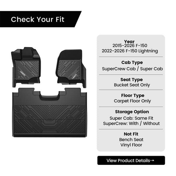 15-26 F-150 floor mats