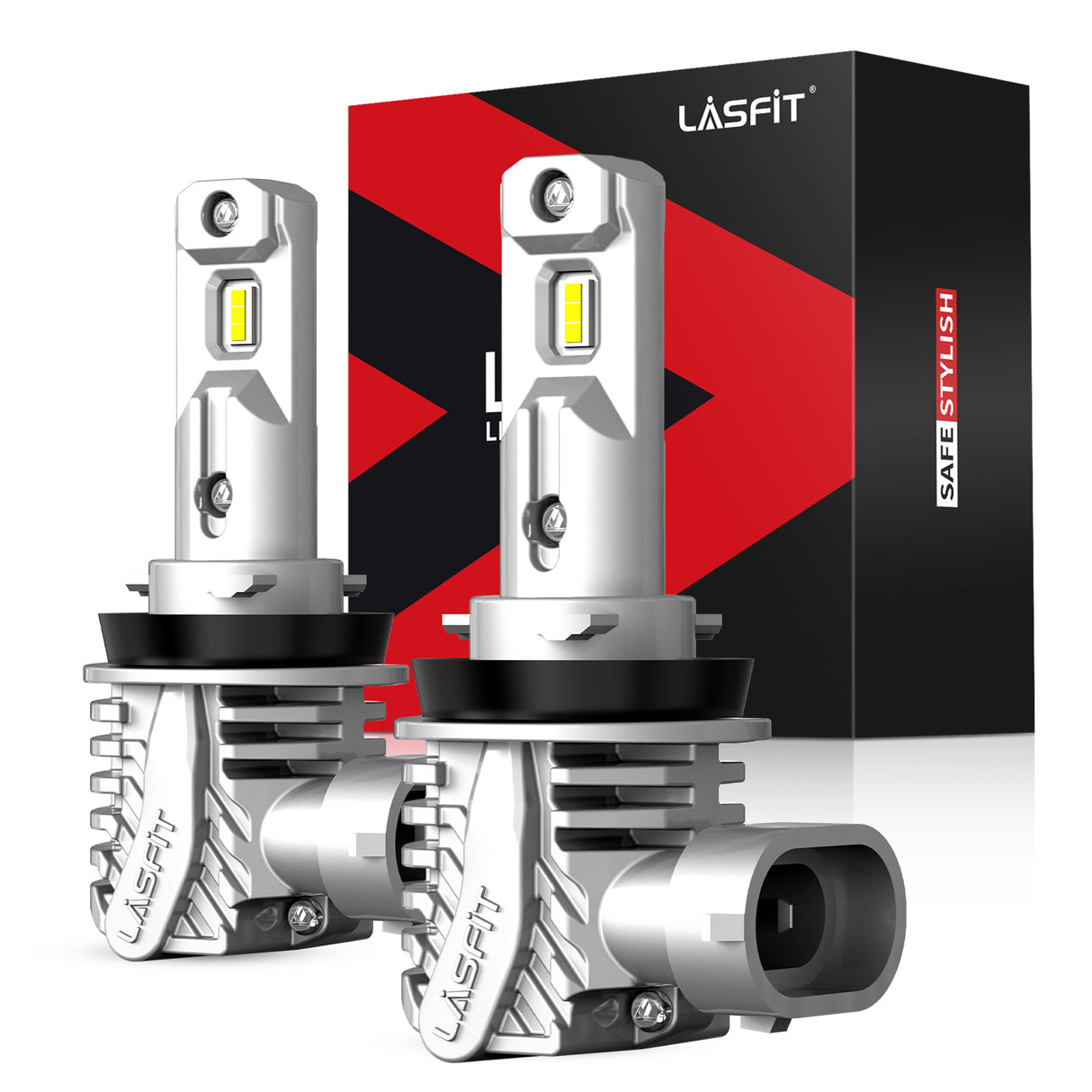 40W H11 H8 H9 L1 Plus Series | 4,000LM 6000K LED Bulbs