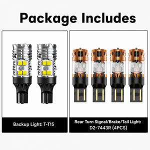 Fit for 2016-2023 Toyota Tacoma The Brightest LED Bulbs Upgrade | Tested and Verified