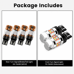Fit for 2016-2023 Toyota Tacoma The Brightest LED Bulbs Upgrade | Tested and Verified