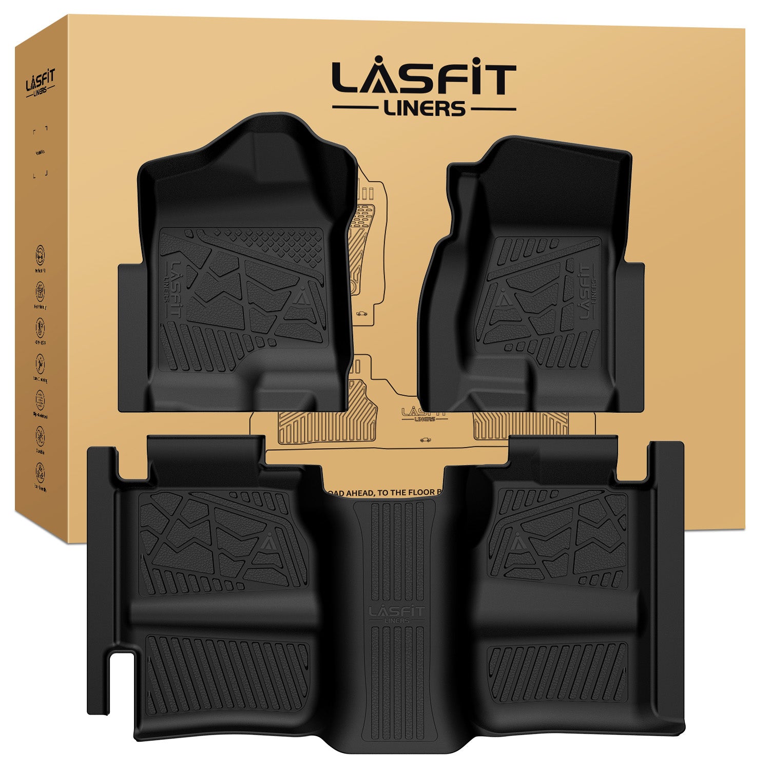 Fit for 1999-2006 Chevrolet Silverado 1500 Floor Mats, Fit Without 4*4