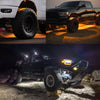 Lasfit Off-Road Switchback LED Rock Lights Kit White & Amber