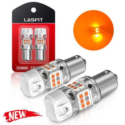 T3-1156A LED bulbs show the amber light