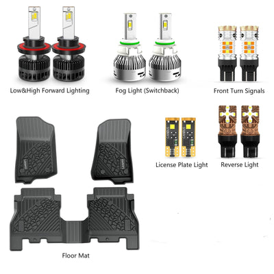 Jeep Wrangler 2018-2023 Combo Package Upgrades