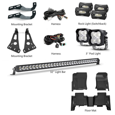 combo pakcage A toyota 4runner 2023