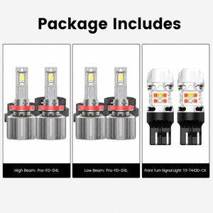 Custom Engineered for 2020-2026 Chevrolet Silverado 2500HD 3500HD WT LT Custom LED Bulbs Upgrade | Tested and Verified
