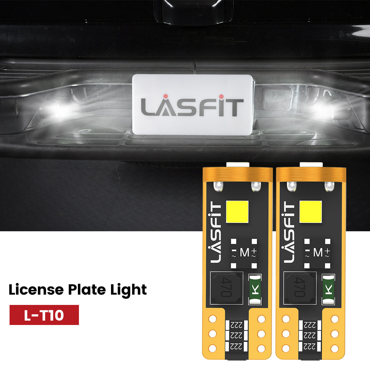 Lasfit 168 led license plate light fit for 2000-2006 GMC Yukon/ Yukon XL