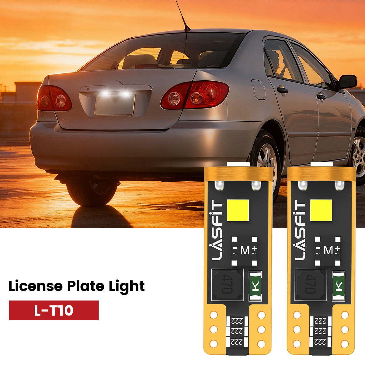 Fit for 2001-2008 Toyota Corolla LED Bulbs Upgrade