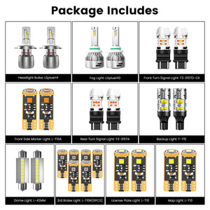 Lasfit combo package led bulbs for 2005-2011 Toyota Tacoma W/ Fog Lights