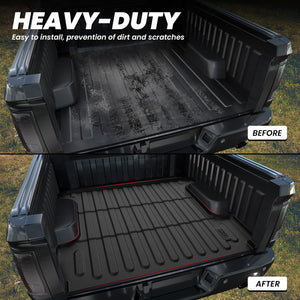 Fit for 2002-2018 Ram 1500 5' 7" Box Heavy Duty Bed Mat Compare