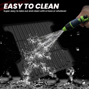 Fit for 2002-2018 Ram 1500 5' 7" Box Heavy Duty Bed Mat Easy to Clean