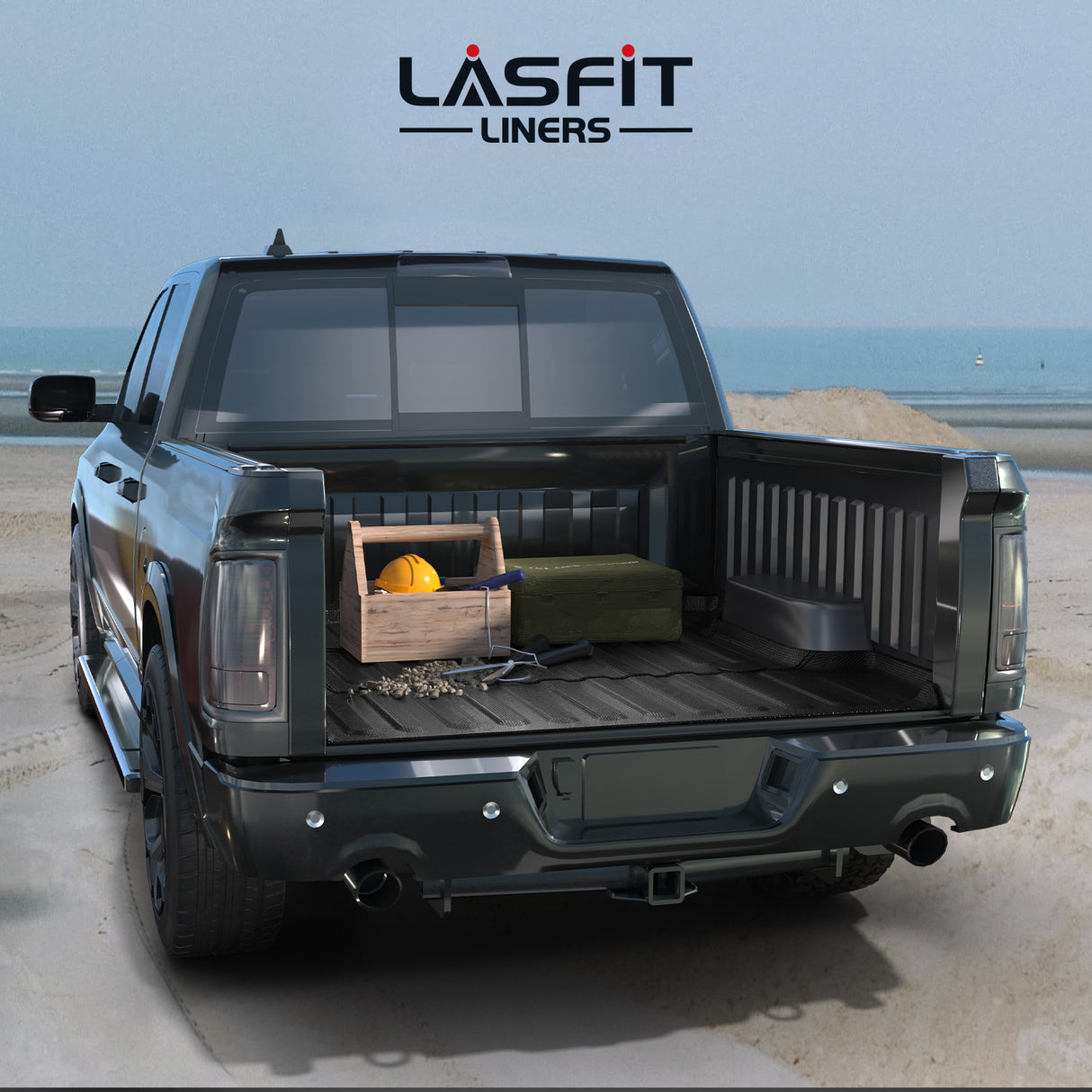 Fit for 2002-2018 Ram 1500 5' 7" Box Heavy Duty Bed Mat 