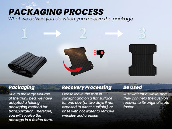 Ram 2500 Truck Bed Mats Packaging Process