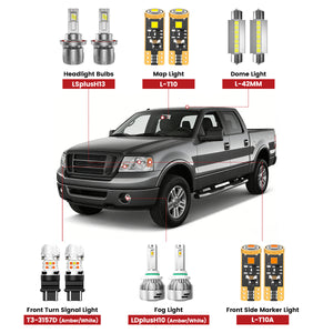 Lasfit front led bulbs for 2004-2008 Ford F150  