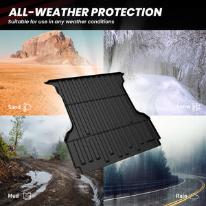 2004-2014 Ford F-150 5.5' Bed Heavy Duty Truck Bed Mats, All Weather Protection
