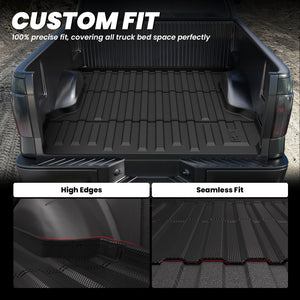 2004-2014 Ford F-150 5.5' Bed Heavy Duty Truck Bed Mats, Custom Fit