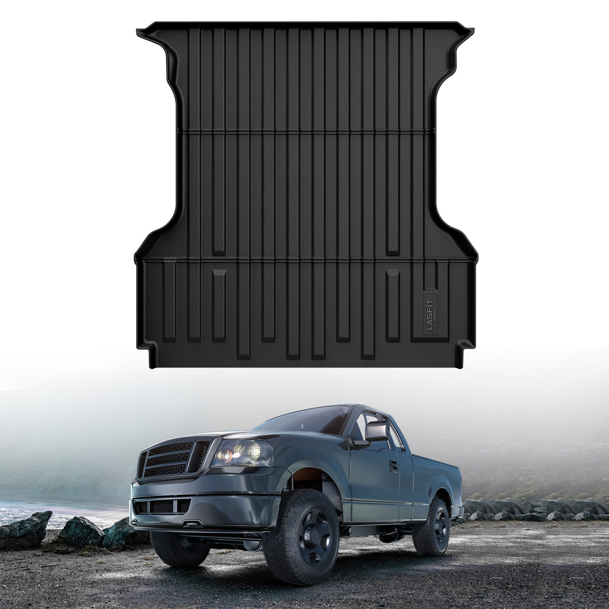 2004-2014 Ford F-150 5.5' Bed Heavy Duty Truck Bed Mats, Not Fit Drop-in liners