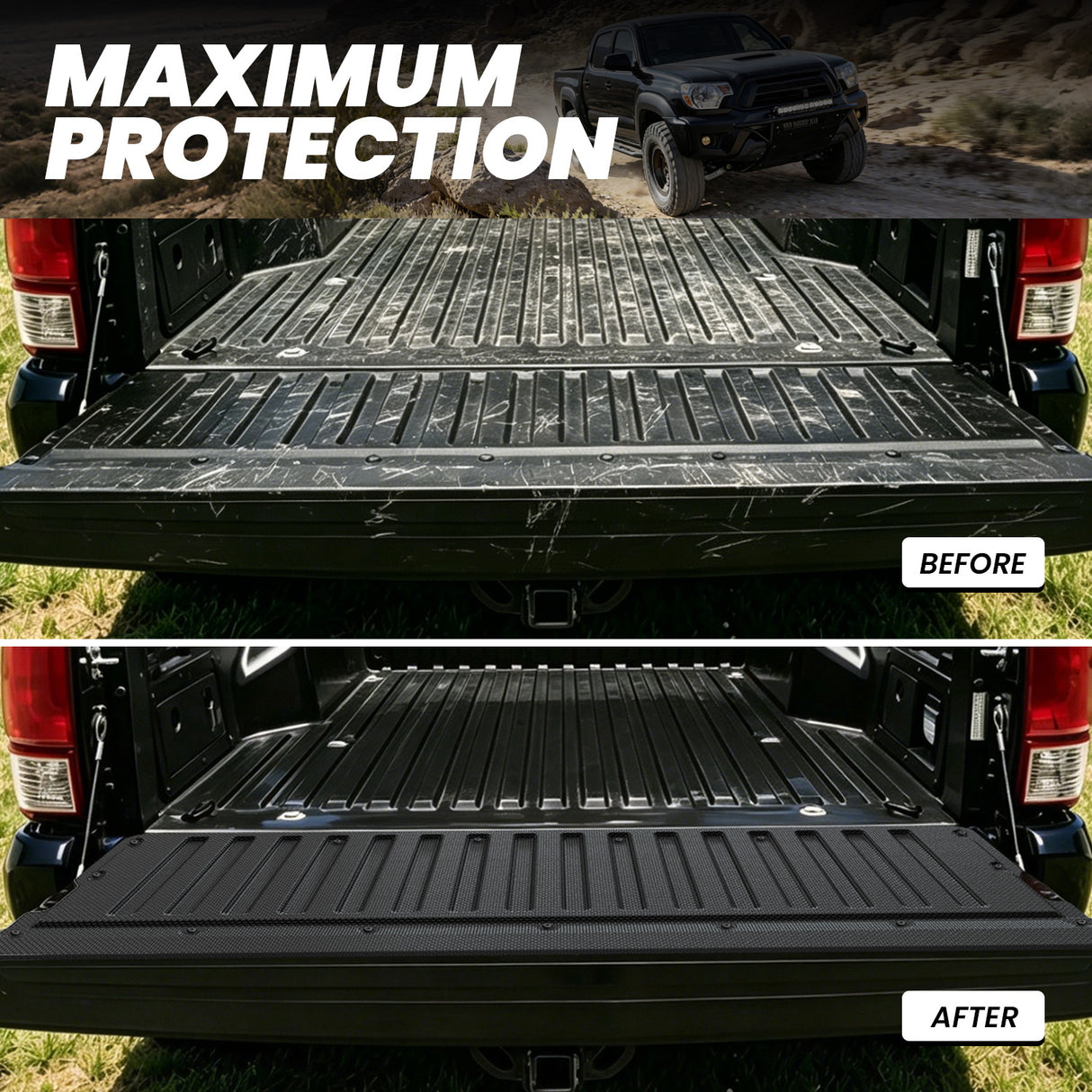 2005-2015 Toyota Tacoma Tailgate Mat Maximum Protection