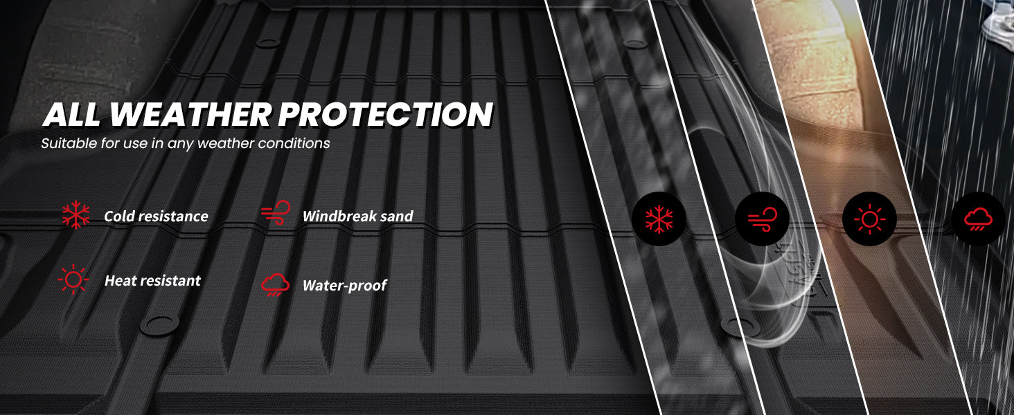 2005-2021 Nissan Frontier All-Weather bed mat