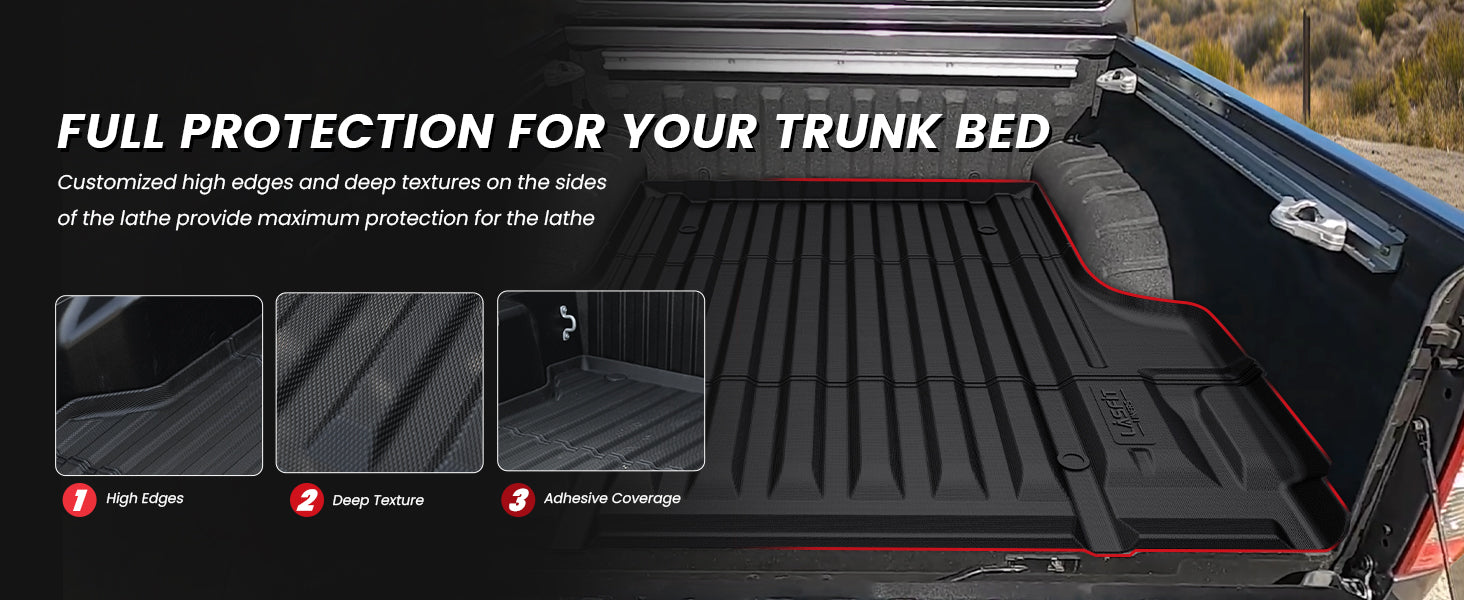 2005-2021 Nissan Frontier Heavy Duty bed mat