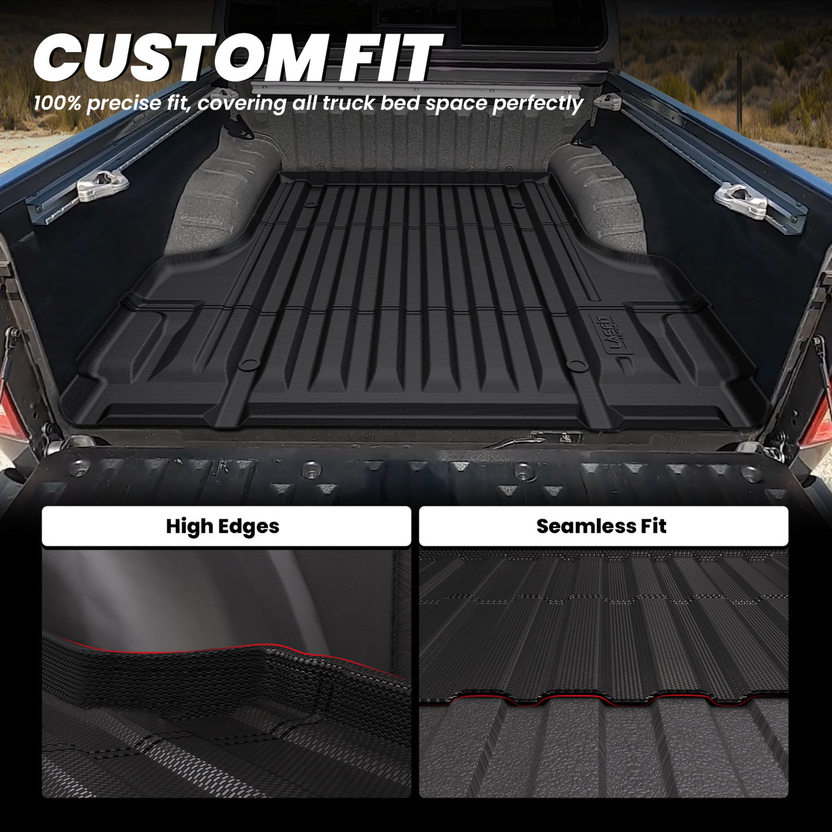 2005-2021 Nissan Frontier 5FT Truck Bed Mat Custom Fit