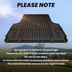 2005-2021 Nissan Frontier 5FT Truck Bed Mat Note